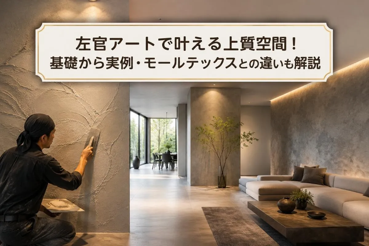 左官アートで叶える上質空間！基礎から実例・モールテックスとの違いも解説